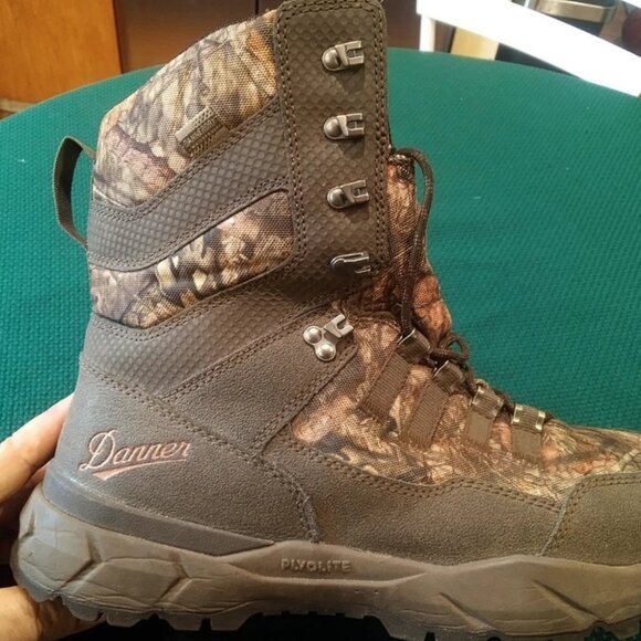Danner Vital 8" Mossy Oak Break-Up Country Camo Size 9.5 Boots 1200G Style 41555 - Picture 5 of 8
